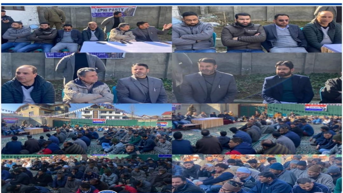 Apni Party continues assessment meetings in preparation for the upcoming elections