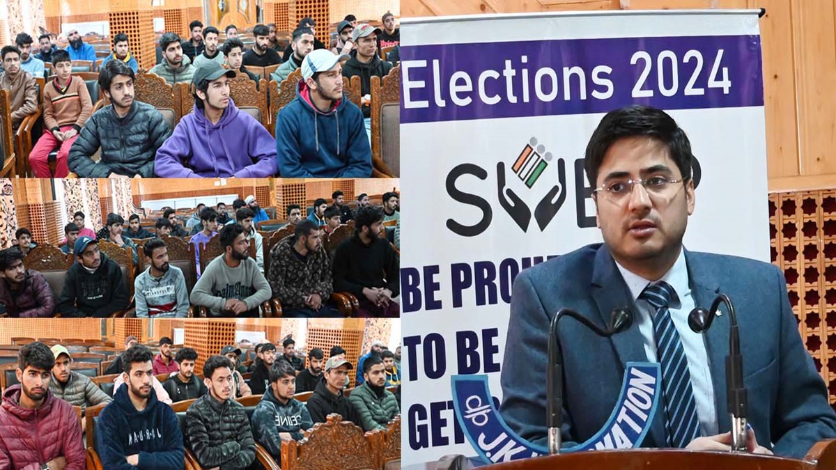 Lok Sabha Elections-2024: Training imparted to Youth NCC NSS volunteers at Shopian