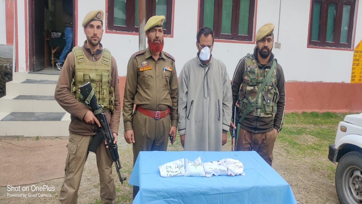 ‘Double Agent’ Booked for Misleading Law Enforcement Agencies About Counterfeit Heroin in North Kashmir