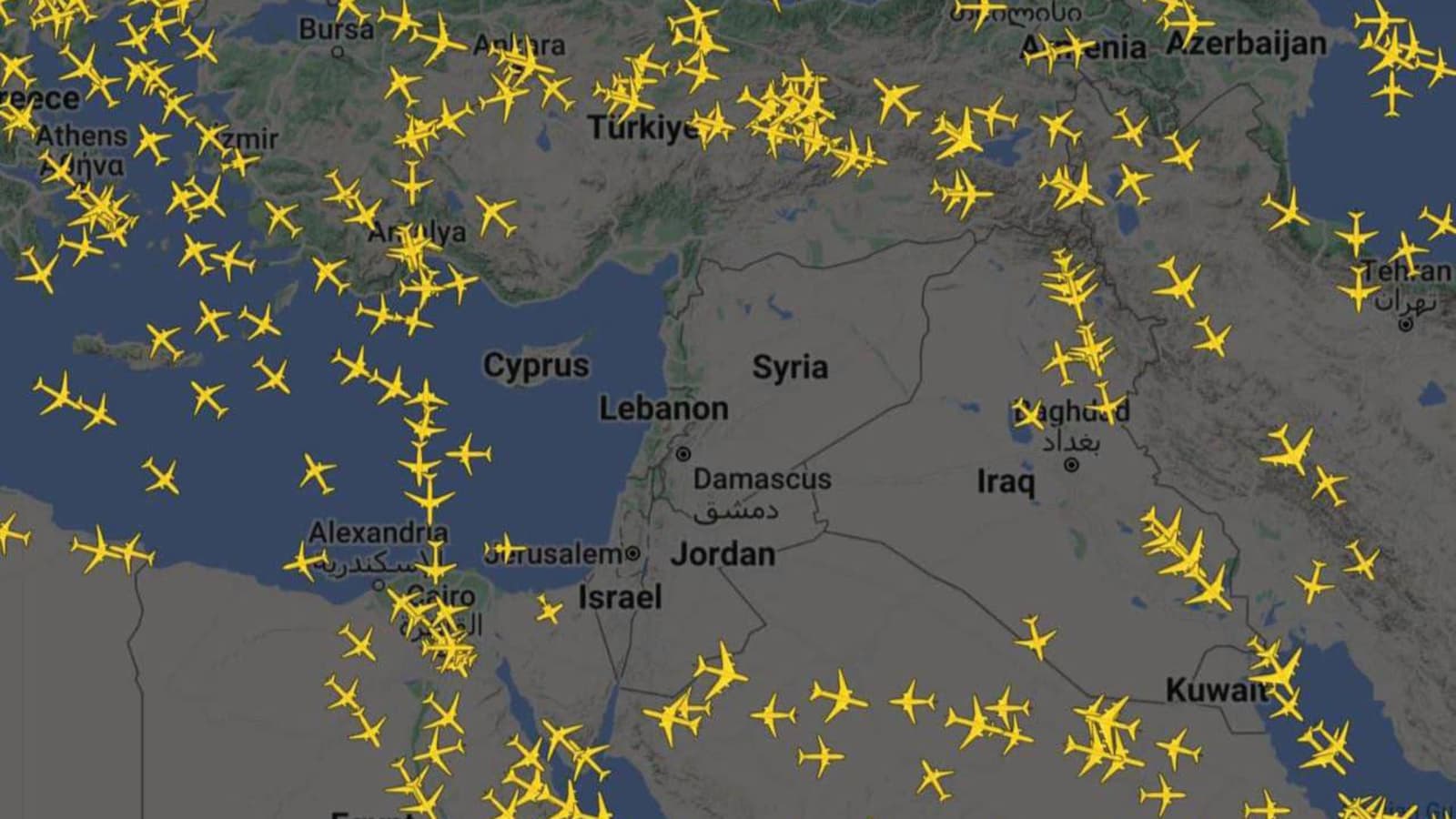 Aftermath of Israeli Air Strikes: Airspace Shut in 3 Countries