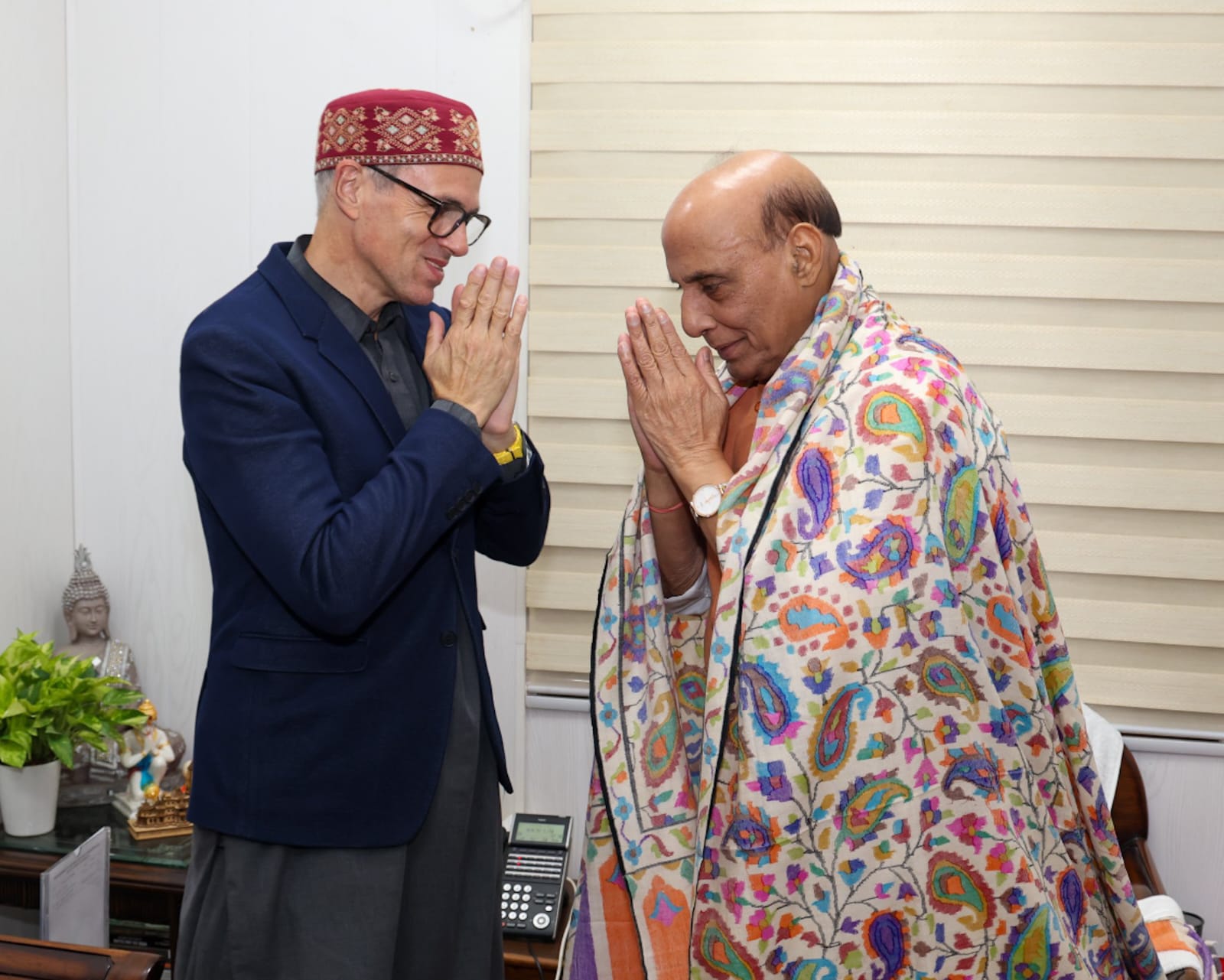 NDA Government Ready to Work with Omar Abdullah for J&K's Progress: Rajnath Singh