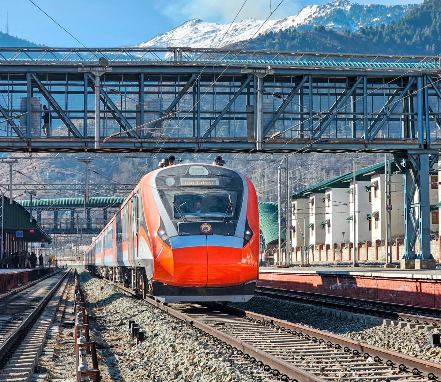 First Freight Train Reaches Anantnag, Marking Historic Start of USBRL's Banihal-Katra Section
