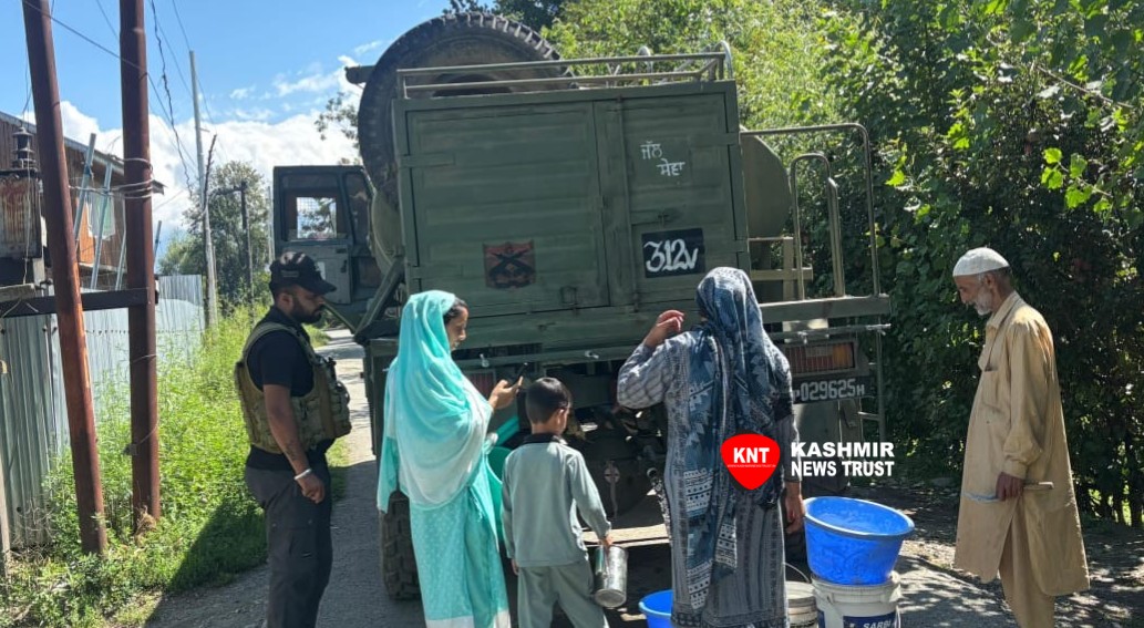 Army Steps in as Administration Fails to Ensure Drinking Water in Anantnag Villages