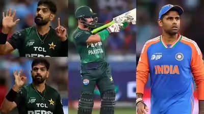 Ind vs Pak Game: ICC Fines Suryakumar for Remarks; Haris, Farhan Contest Charges