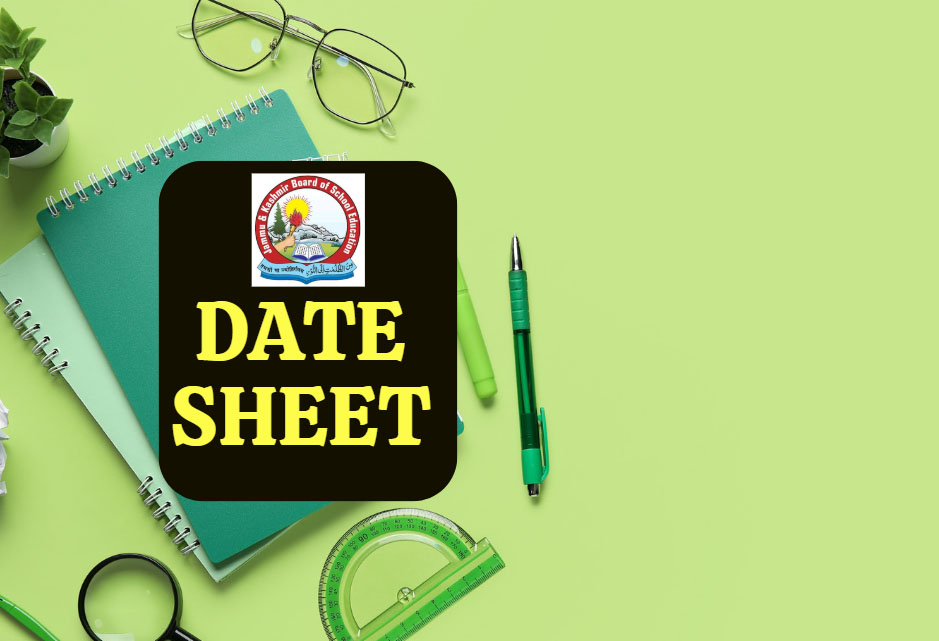 JKBOSE Issues Revised Date Sheets for Biannual/Private Exams