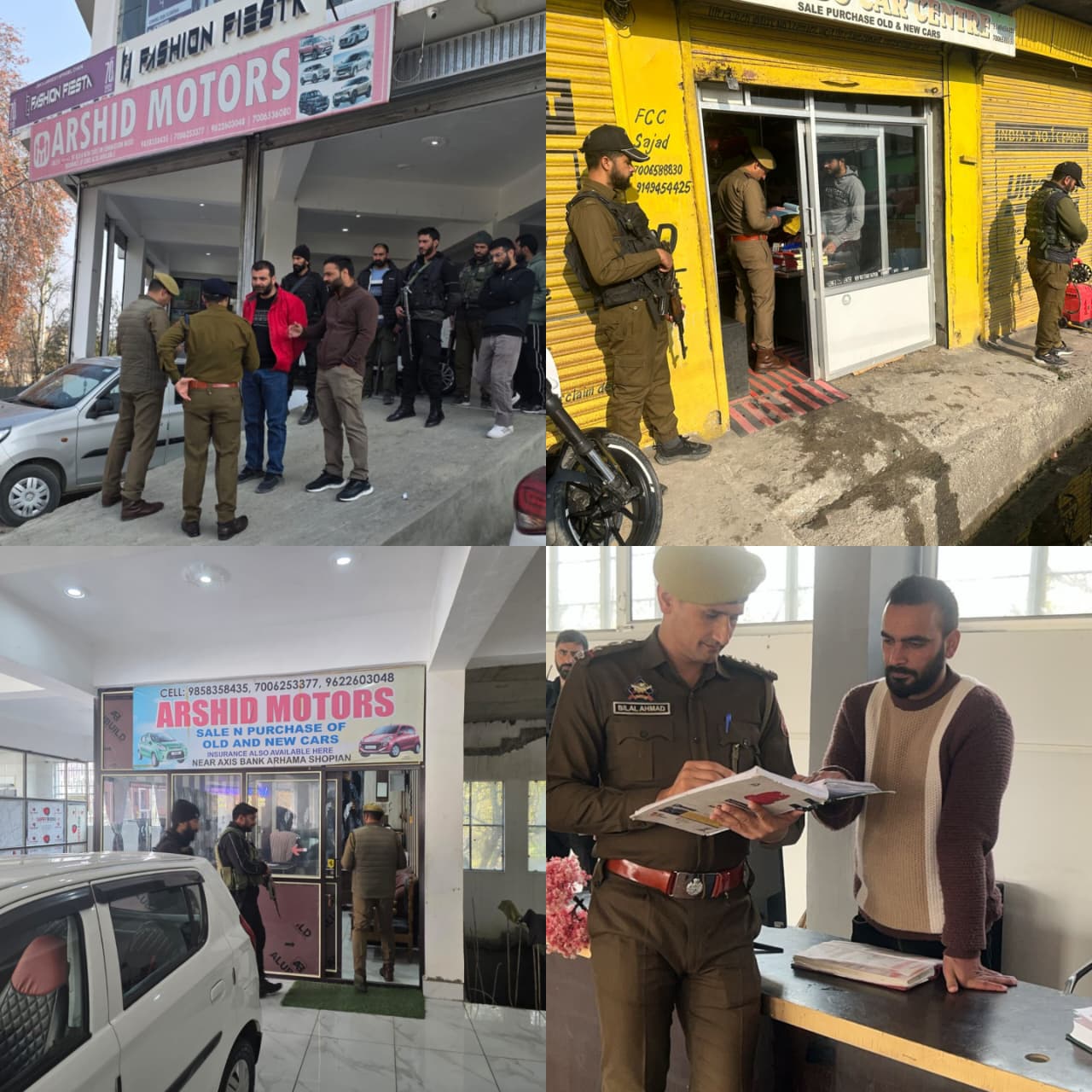 Comprehensive Physical Verification Launched of Vehicles and Dealer Records Across Shopian: Police