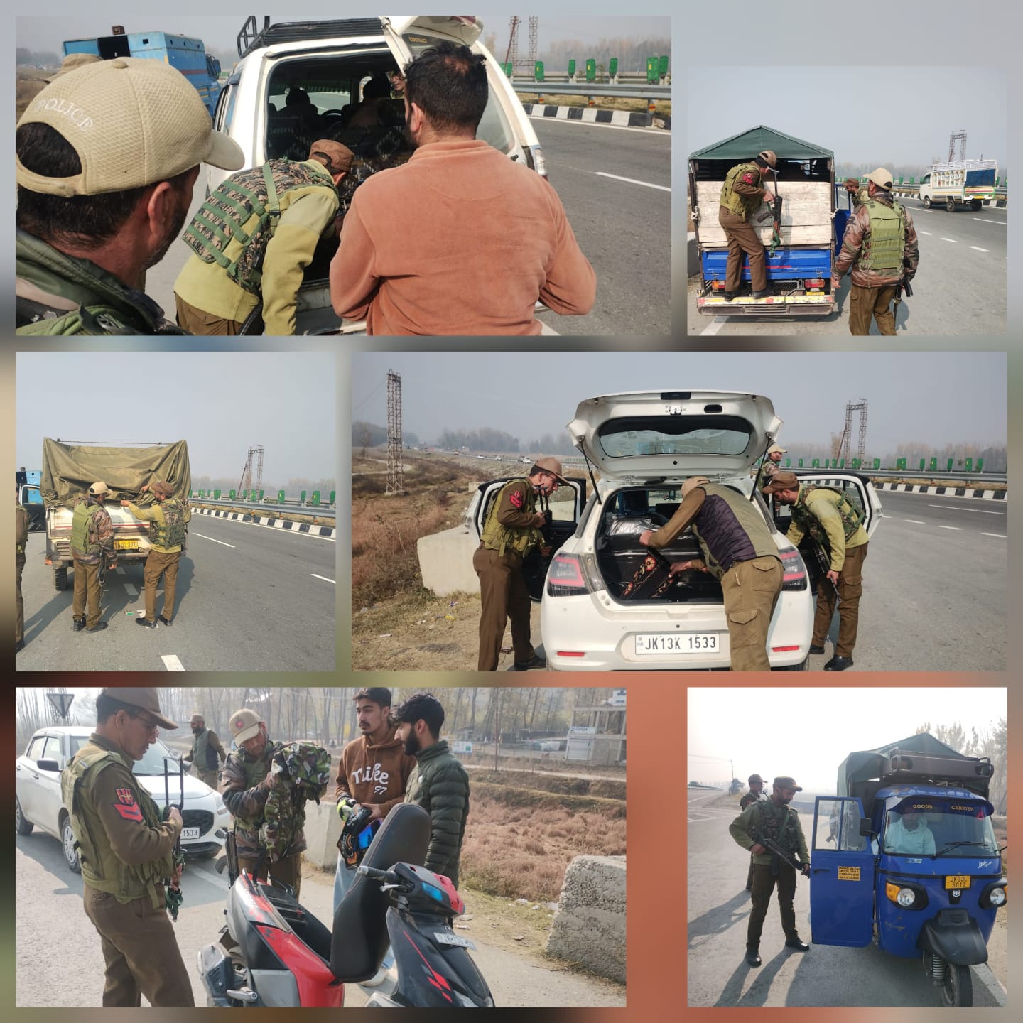 Police Intensify Vehicle Checking on NH-44 and Key Arterial Roads