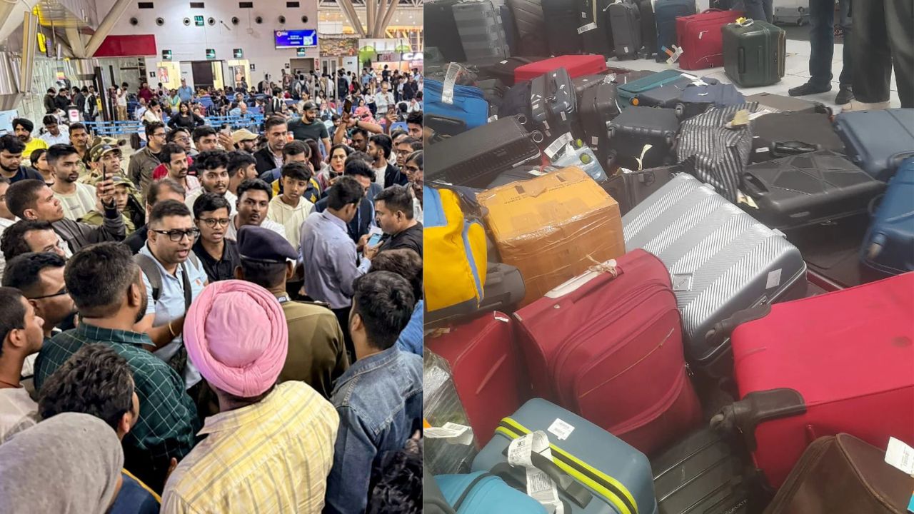 Piles Of Suitcases, Passenger Chaos As IndiGo Cancels Record 500 Flights