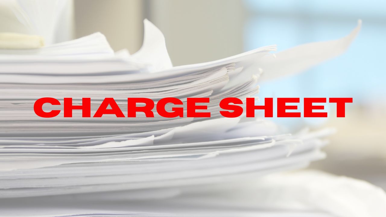 CHARGESHEET || pressexclusive.in || Press Exclusive