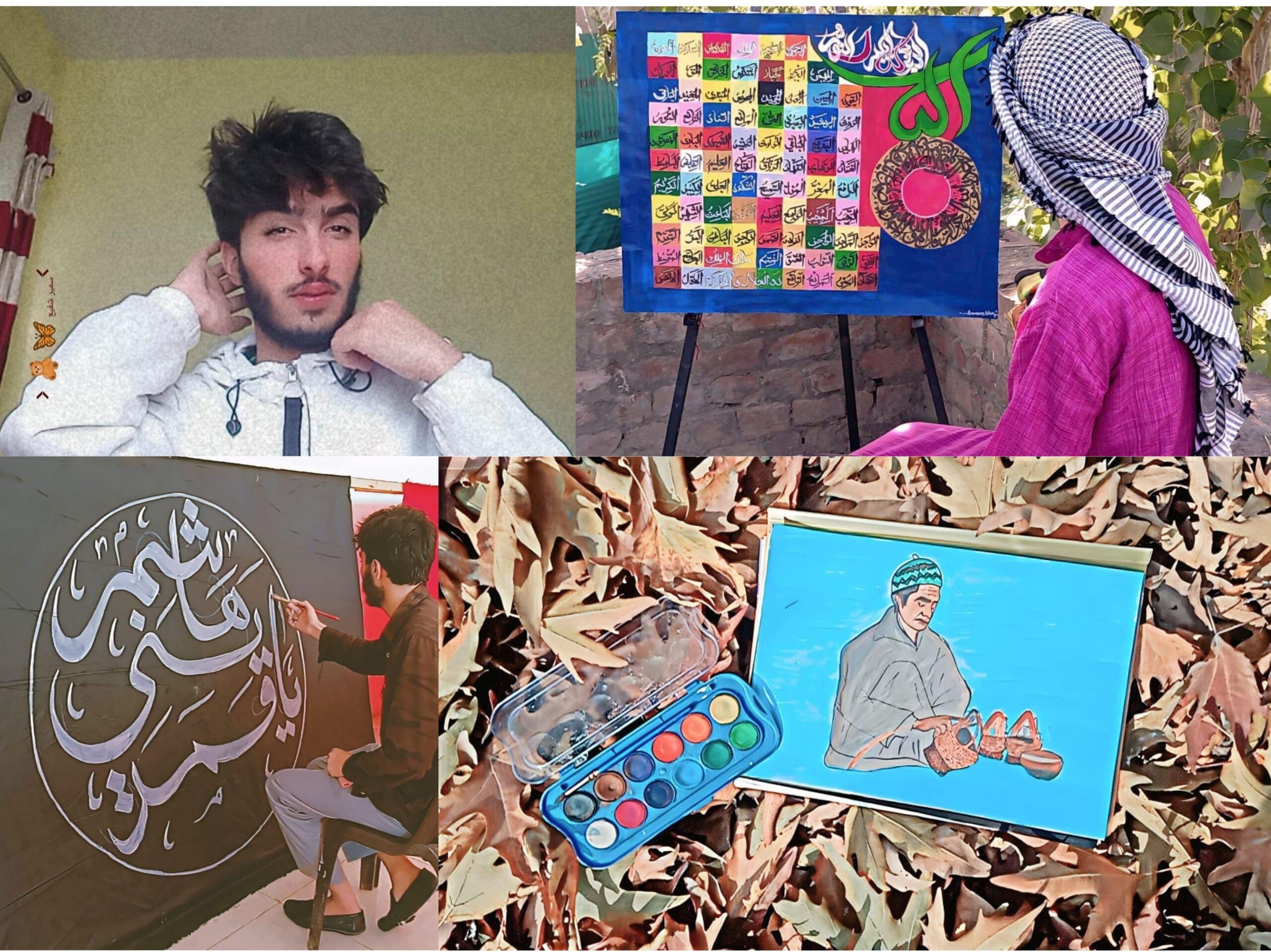 Young Artist from Pampore Makes Mark with Art, Academics, and Heritage Work