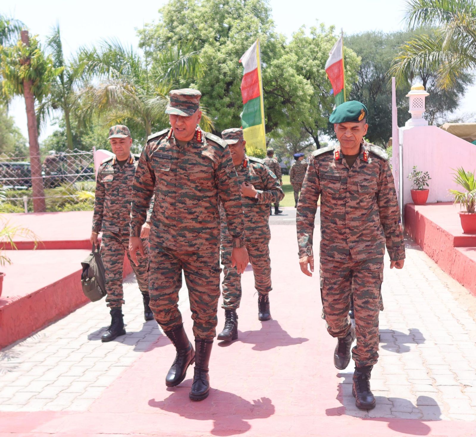 Northern Command; This Formation Is Heavily Engaged in Modernizing Fire Power and Maintaining High Operational Readiness, Often Conducting Community Support Functions Alongside Its Combat Mission