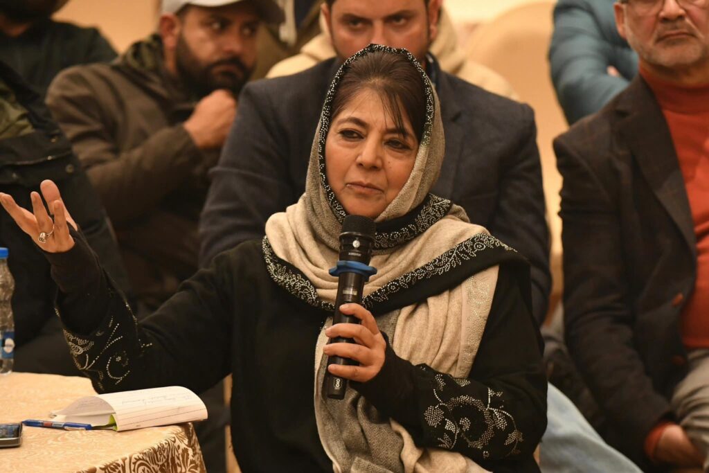 Unemployment Pushing J&K Youth into Depression, NC Failed On Promises: Mehbooba Mufti