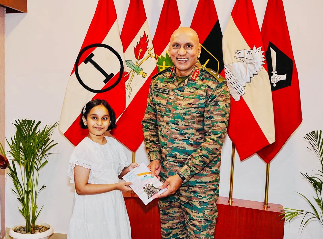 ‘A smile puts you on the right track. A smile makes the world a beautiful place. When you lose your smile, you lose your way in the chaos of life.’: Northern Command to the children of J&K